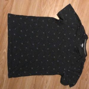 Old navy gray short sleeve shirt